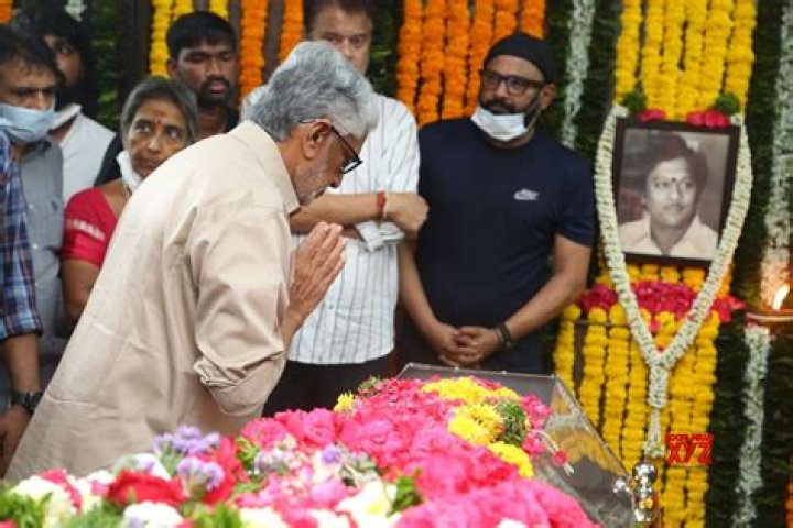 Celebrities pay tributes to Krishnam Raju Telugu Cinema