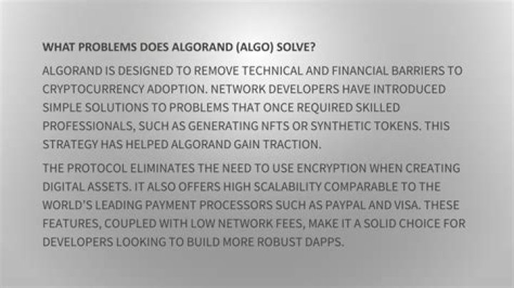 How Does Algorand Solve the Blockchain Trilemma? An Explanation by
