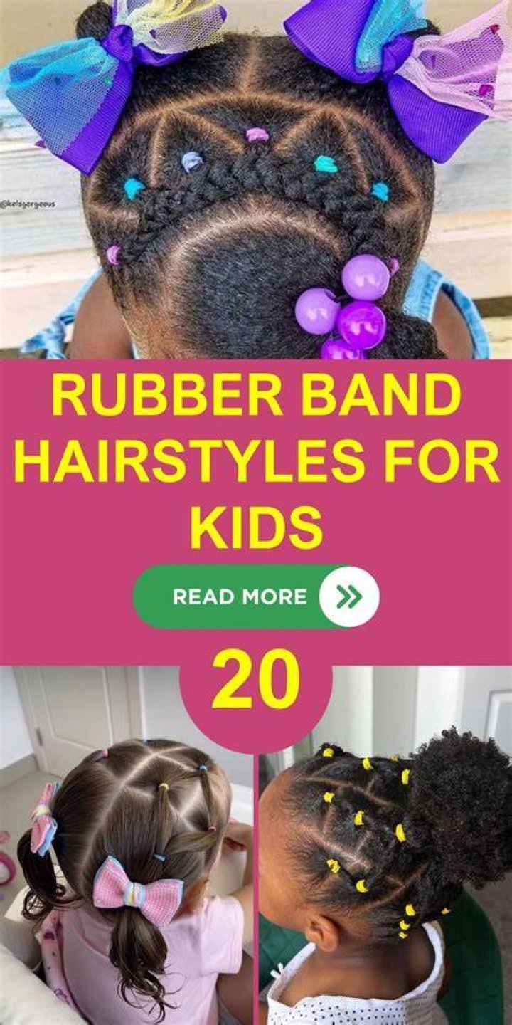 Rubber Band Hairstyles For Kids: Unraveling Endless Styling Possibilities