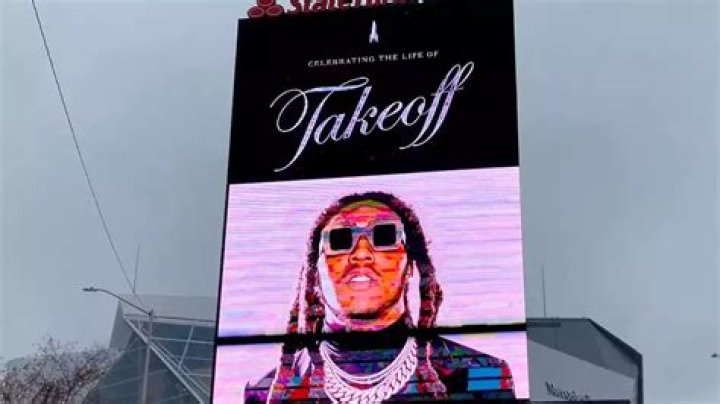 Takeoff fans gather in Atlanta to celebrate life of killed rapper