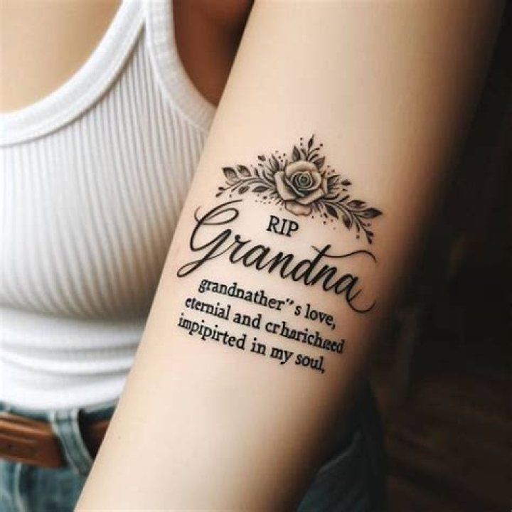 Unveiling The Meaning And Symbolism Behind "Rip Grandma" Tattoos