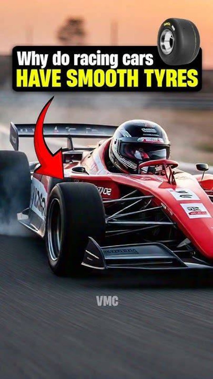Why Racing Cars Have Smooth Tires Roadrunner Performance